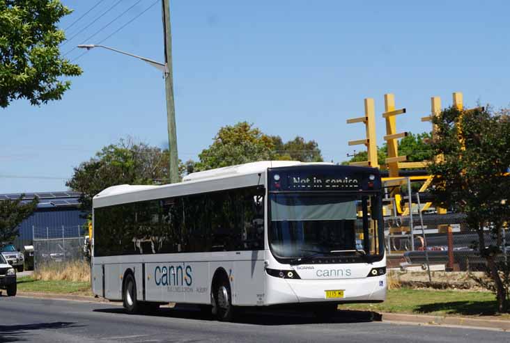 Canns Scania K320CB Volgren Optimus 1115MO